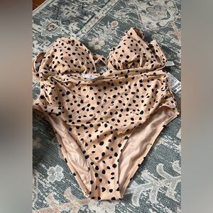 Cupshe Polka Dot Bikini Set
